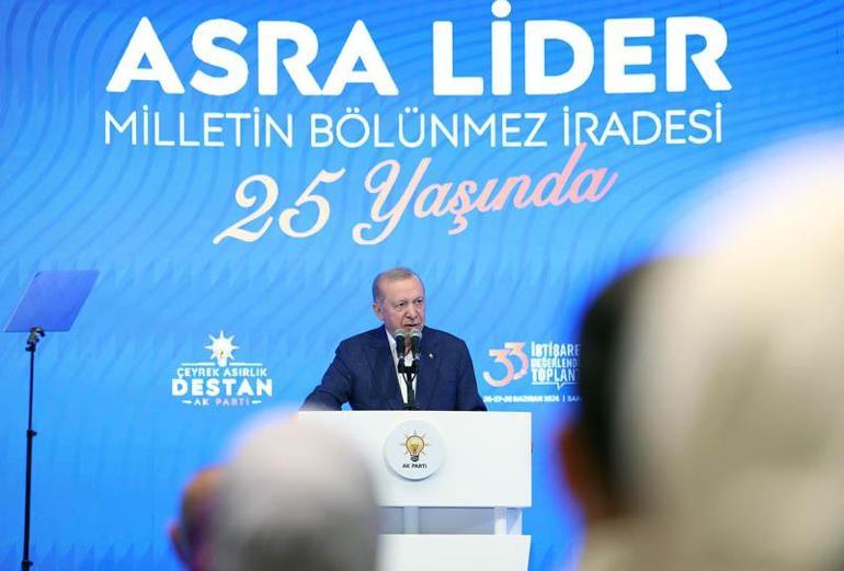 Cumhurbaşkanı Erdoğan: AK Parti sadece 86 milyonun değil aynı zamanda ümmetin de umududur