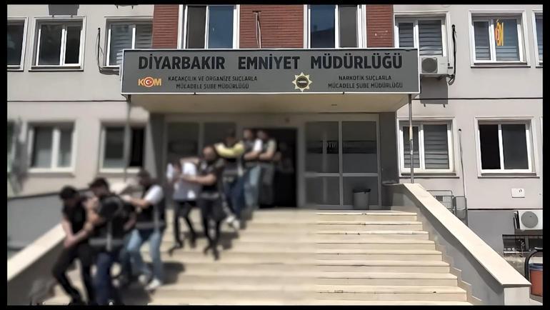 Diyarbakır’da çıkar amaçlı silahlı suç örgütüne operasyon: 15 tutuklama