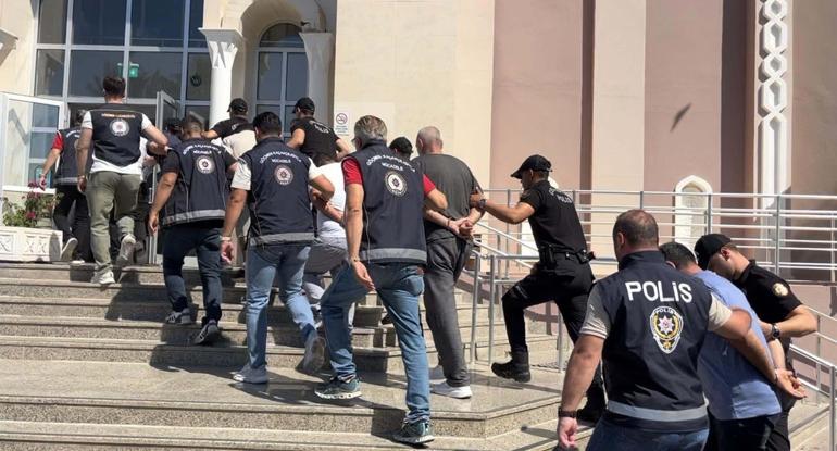 Muğla merkezli 4 ilde gözaltına alınan 18 göçmen kaçakçılığı şüphelisi adliyede