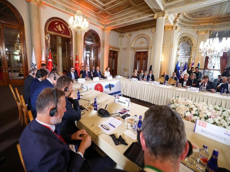TBMM Başkanı Kurtulmuş NATO Parlamenter Zirvesinin açılışında konuştu