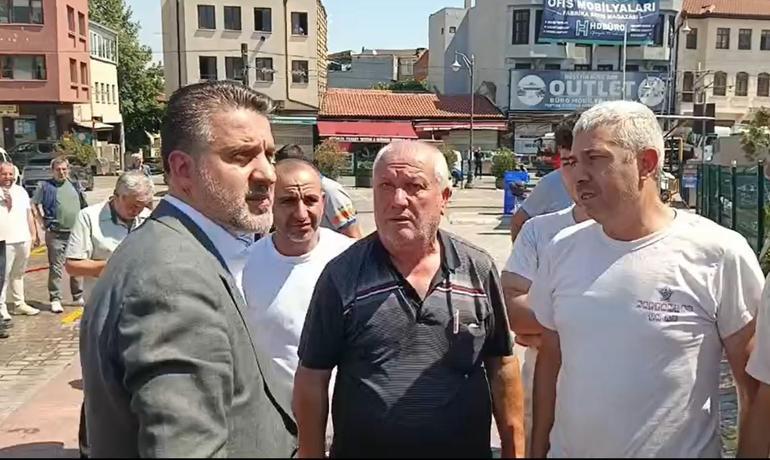 Bursada tarihi çarşıda yangın