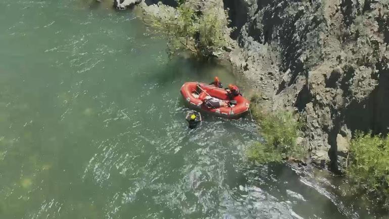 Çayda kaybolan Vedat’ın arama çalışmalarının 17’nci gününde cansız bedeni bulundu
