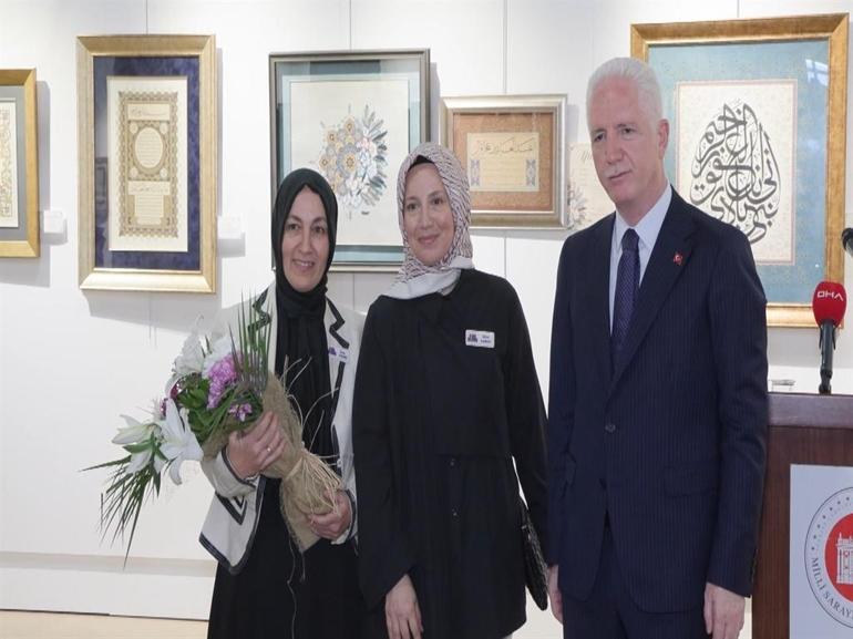 Vali Gül, İFTİHAR Tezhip Sergisine katıldı