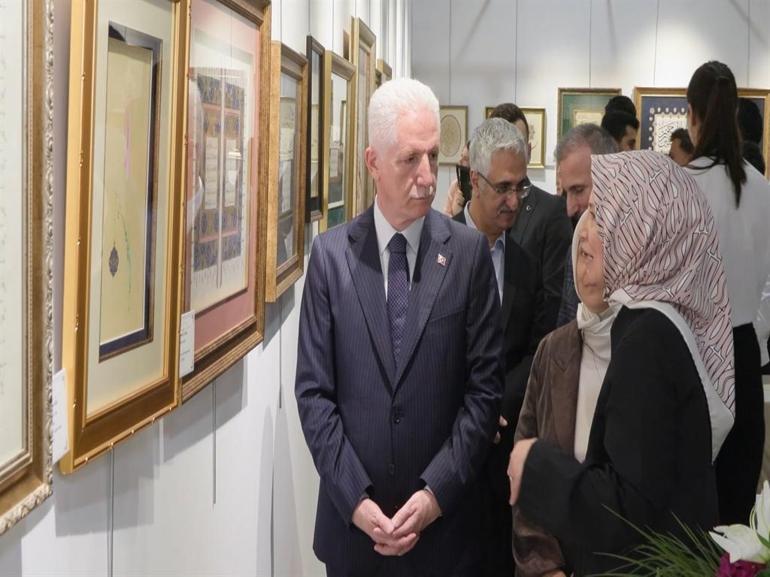 Vali Gül, İFTİHAR Tezhip Sergisine katıldı