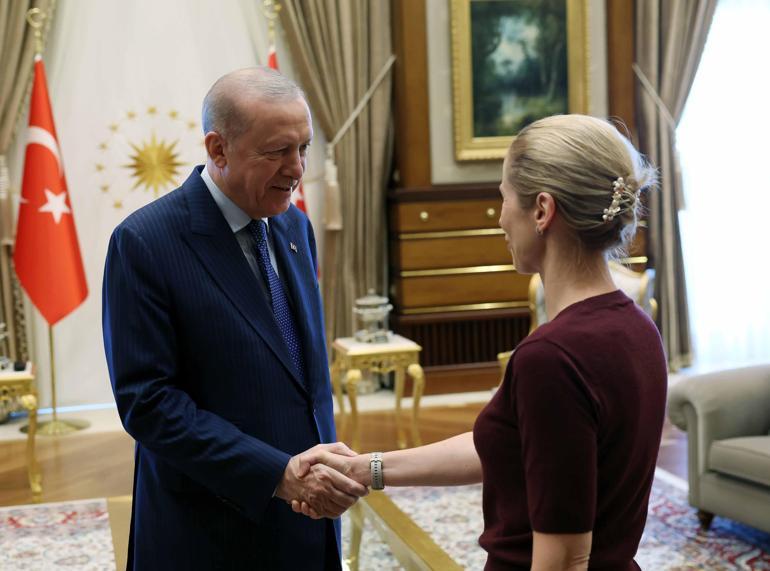 Cumhurbaşkanı Erdoğan, AB Yüksek Temsilcisi Kallası kabul etti