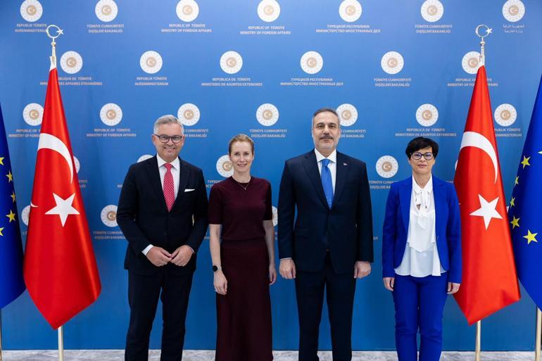 Bakan Fidan, AB Komisyonu Başkan Yardımcısı Kallas ile bir araya geldi