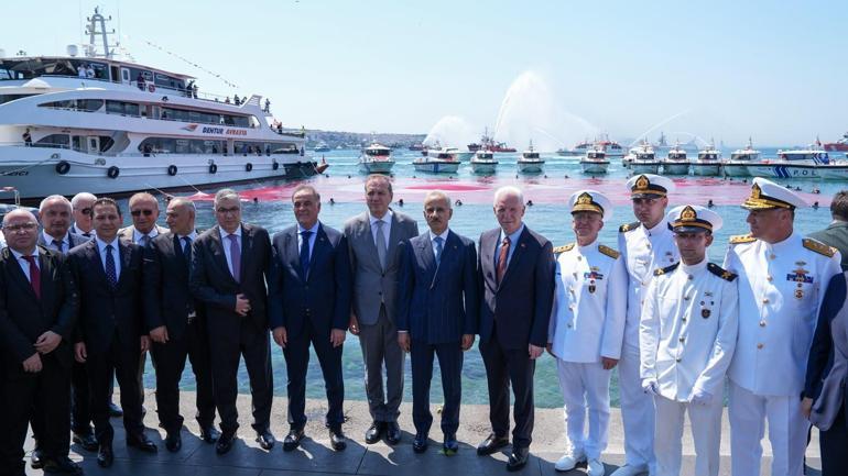 Denizcilik ve Kabotaj Bayramının 100üncü yıl dönümü İstanbulda kutlandı