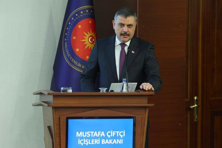 Bakan Çiftçi, Milli Güvenlik Konferansları toplantısında suç örgütleriyle yürütülen mücadeleyi anlattı