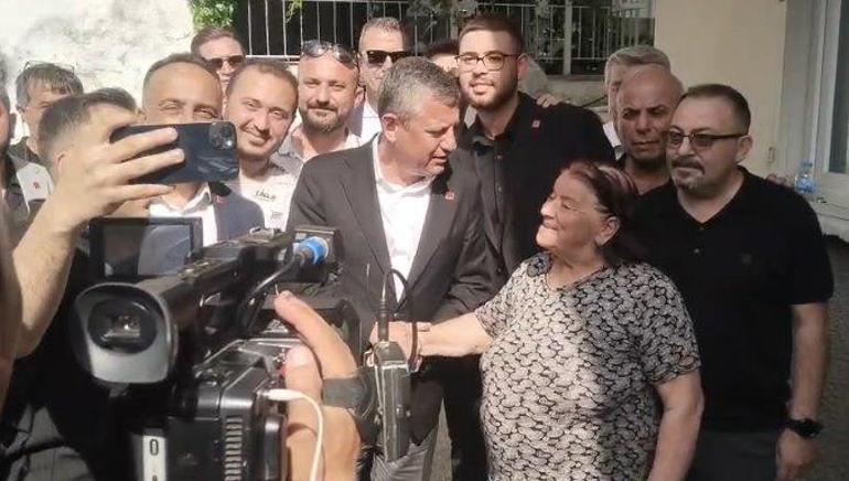 Özgür Özelden Çorumda taziye ziyareti