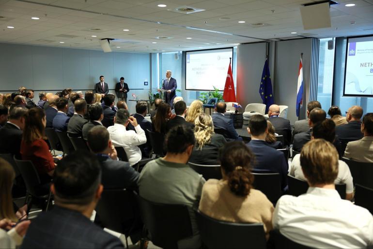 Bakan Bolat, Hollandalı mevkidaşı Sjoerdsma ile ‘Türkiye-Hollanda İş Forumu’nun açılışını gerçekleştirdi