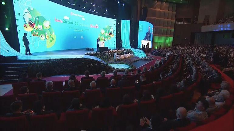 Cumhurbaşkanı Erdoğan: Kadın ve genç çiftçi kredisi limitini 5 milyon liraya çıkarıyoruz