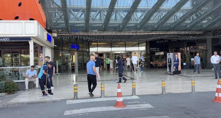 Ümraniyede alışveriş merkezinde silahlı saldırı: 2 yaralı