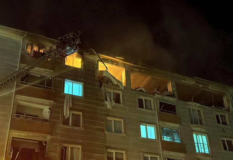 Tekirdağda apartman dairesinde patlama: 1 ölü