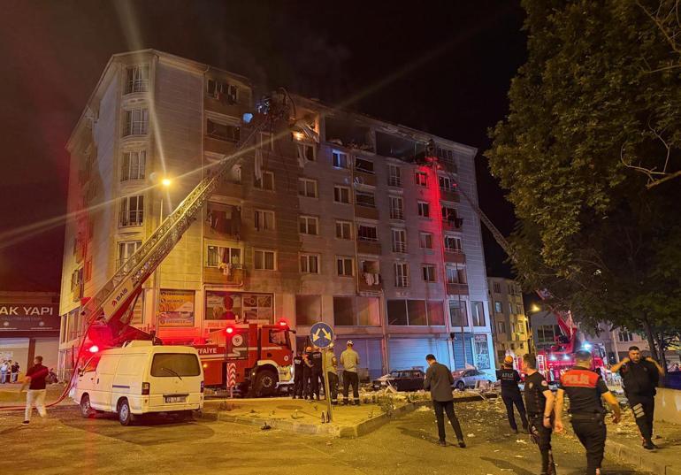 Tekirdağda apartman dairesinde patlama: 1 ölü