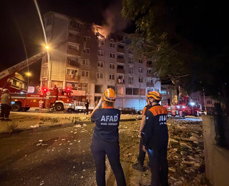 Tekirdağda apartman dairesinde patlama: 1 ölü
