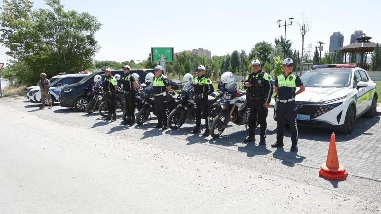 Ankarada NATO Zirvesi tedbirleri kapsamında denetim