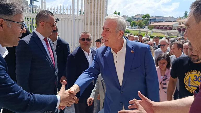 Mansur Yavaş, Kırkpınar Yağlı Güreşlerini izlemek için Edirneye geldi