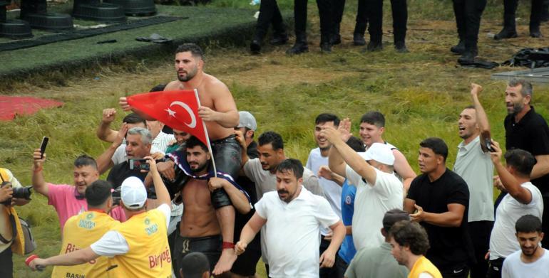 665’inci tarihi Kırkpınar Yağlı Güreşleri’nde başpehlivan Erkan Taş oldu