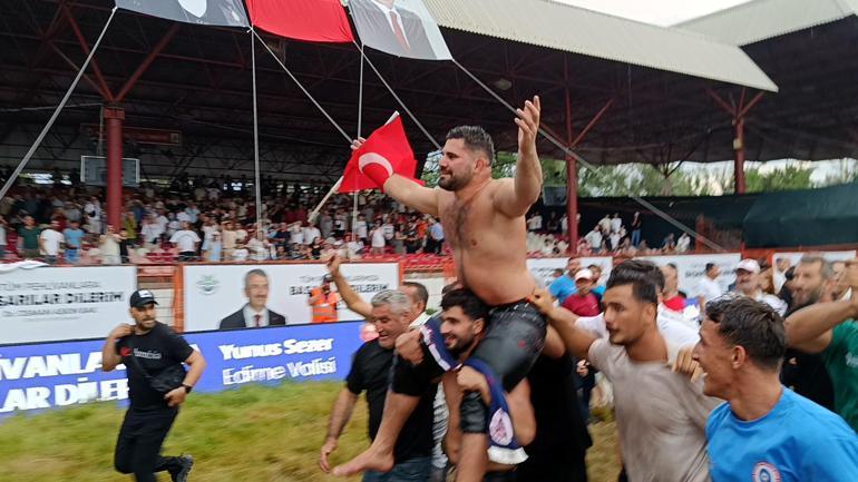 665’inci tarihi Kırkpınar Yağlı Güreşleri’nde başpehlivan Erkan Taş oldu