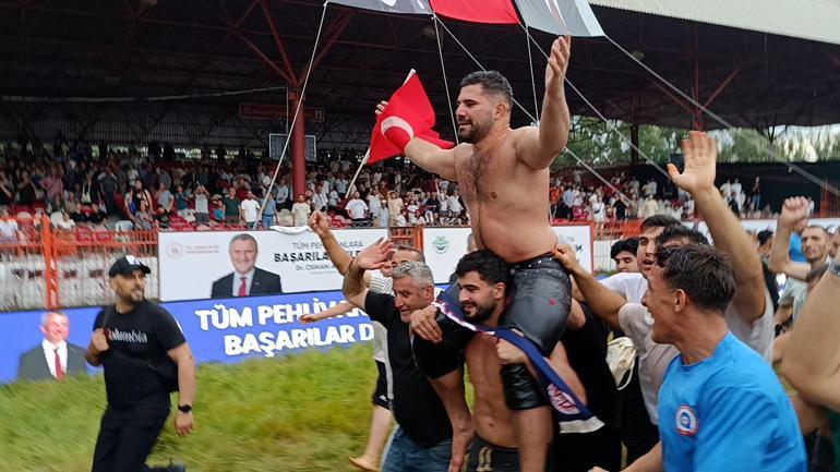 665’inci tarihi Kırkpınar Yağlı Güreşleri’nde başpehlivan Erkan Taş oldu