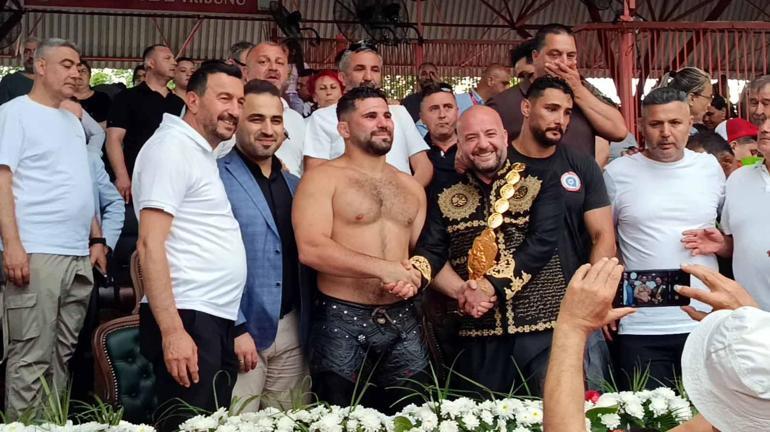 665’inci tarihi Kırkpınar Yağlı Güreşleri’nde başpehlivan Erkan Taş oldu