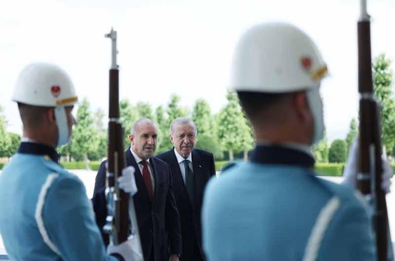 Cumhurbaşkanı Erdoğan, Bulgaristan Başbakanı Radevi kabul etti