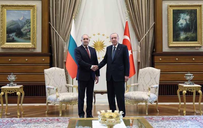 Cumhurbaşkanı Erdoğan, Bulgaristan Başbakanı Radevi kabul etti
