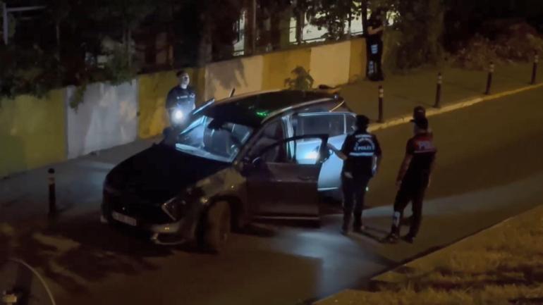 Beylikdüzü’nde denetim sırasında polis ile şüpheliler arasında arbede: 1 kişi silahla yaralandı
