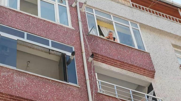 Güngören’de riskli raporu verilen binanın mührünü kırıp içeri girdiler: Yıkılabilir