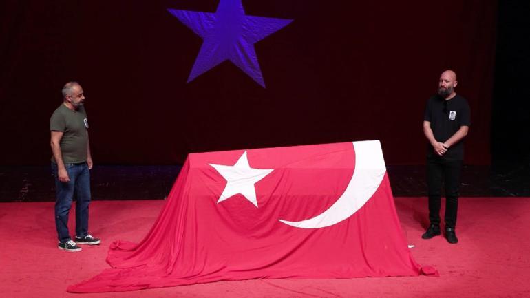Usta oyuncu Zihni Göktay için Harbiyede tören düzenlendi
