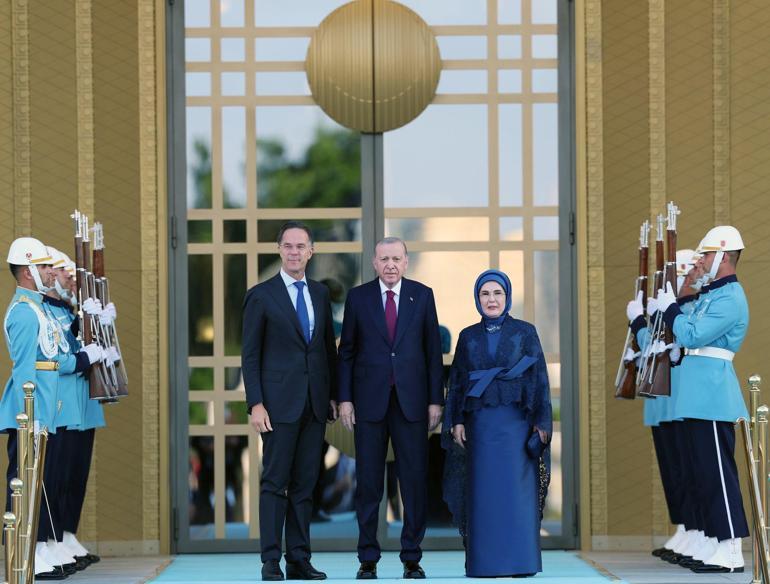 Cumhurbaşkanlığı Külliyesi’nde, devlet ve hükümet başkanları onuruna yemek