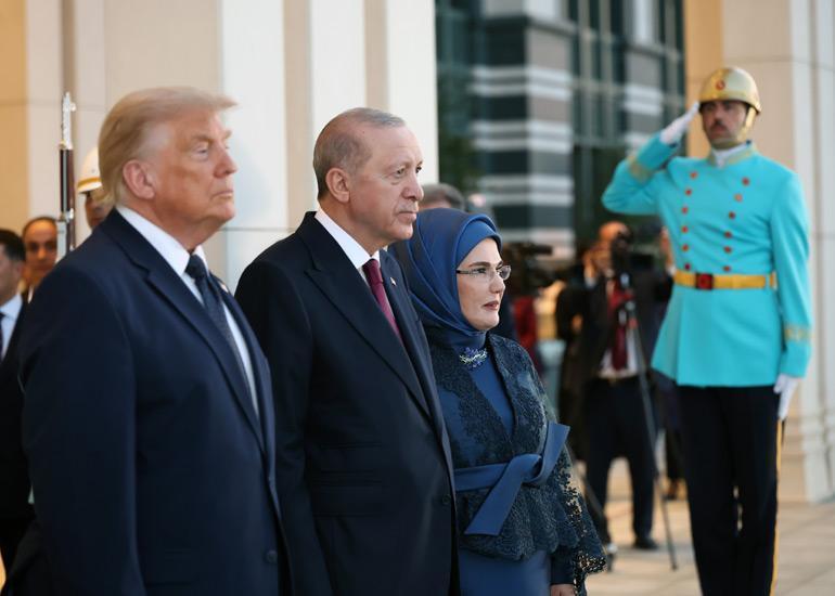 Cumhurbaşkanlığı Külliyesi’nde, devlet ve hükümet başkanları onuruna yemek
