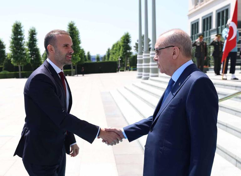 Cumhurbaşkanı Erdoğan, Karadağ Başbakanı Spajici kabul etti