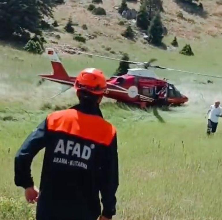 Konyada kaybolan vatandaş 6 gün sonra sağ olarak bulundu
