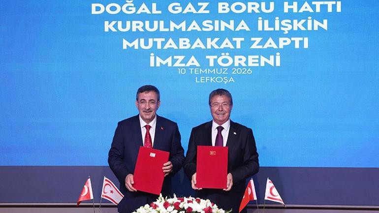 Türkiye ile KKTC, Akdeniz’in altından doğal gaz boru hattı ile bağlanacak