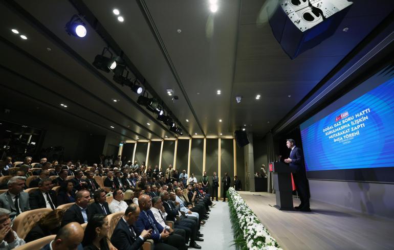 Türkiye ile KKTC, Akdeniz’in altından doğal gaz boru hattı ile bağlanacak