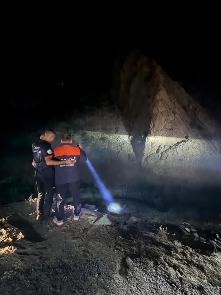 Girdiği çayda kaybolan Erkan’ı arama çalışmaları ikinci gününde