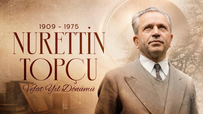 İletişim Başkanı Duran, Nurettin Topçuyu andı