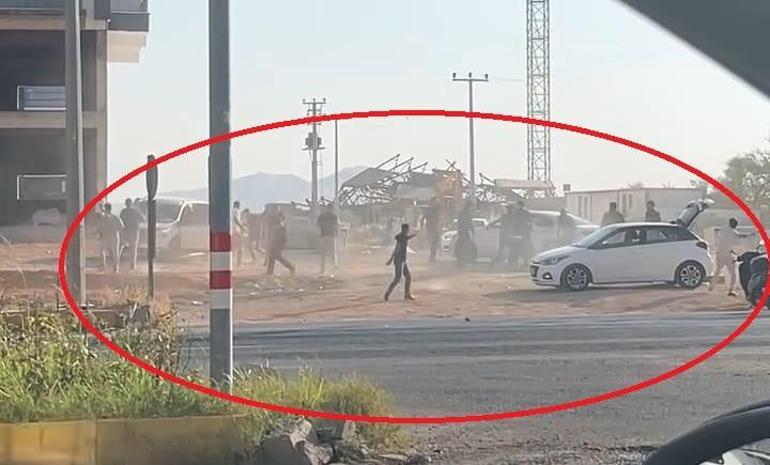 Diyarbakır’da taşlı, sopalı kavga kamerada: 2 yaralı