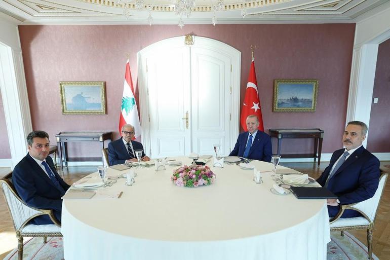 Cumhurbaşkanı Erdoğan, Lübnan Başbakanı Selamı kabul etti