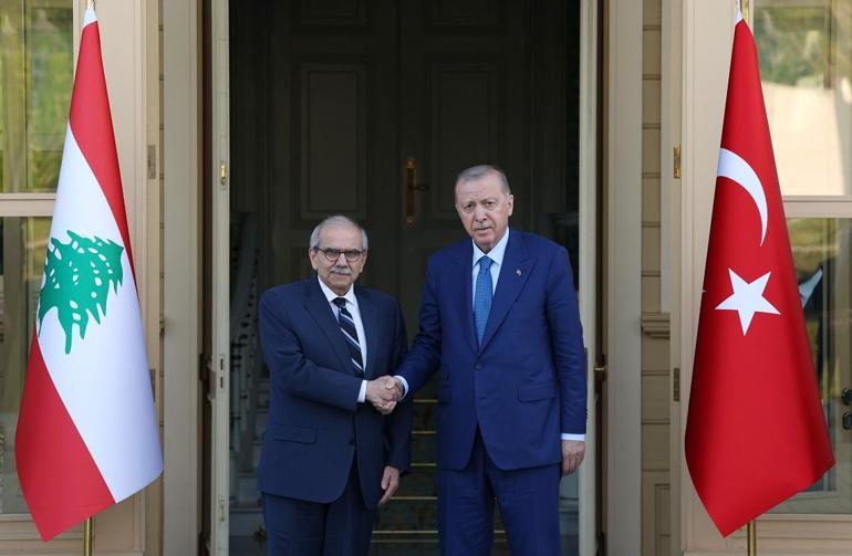 Cumhurbaşkanı Erdoğan, Lübnan Başbakanı Selamı kabul etti
