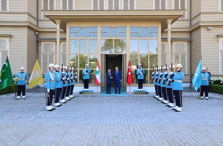 Cumhurbaşkanı Erdoğan, Lübnan Başbakanı Selamı kabul etti