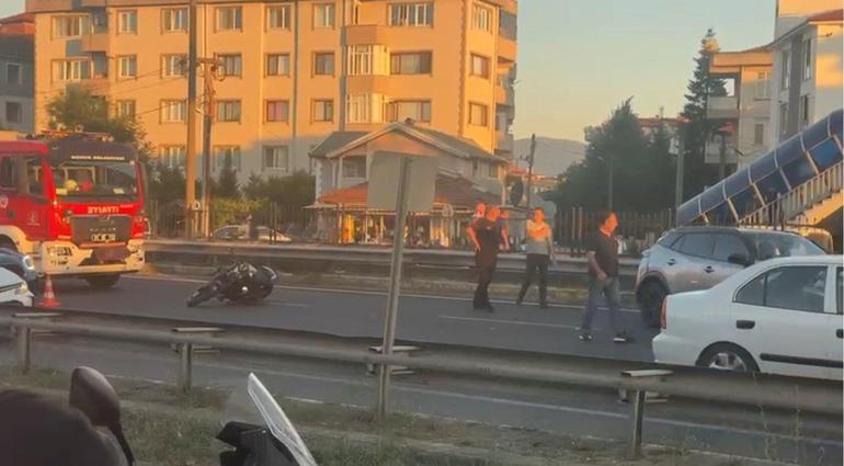 Düzcede 3 aracın karıştığı zincirleme kaza: 1 ölü