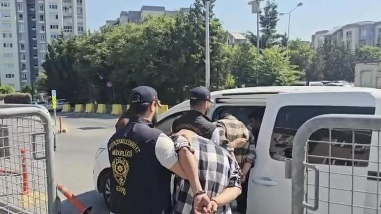 Küçükçekmecede seyir halindeki otomobilden rastgele ateş açan 3 şüpheli tutuklandı