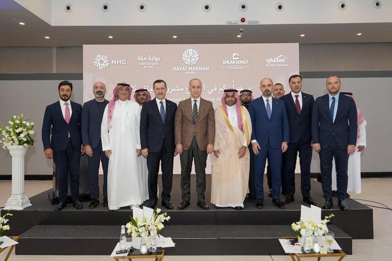 Emlak Konut, Hayat Mekke Projesinin Mekke ve Cidde satış ofislerini açtı