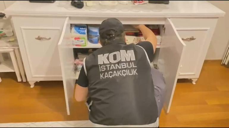 İstanbul ve Antalyada kaçakçılık operasyonunda 9 şüpheli gözaltına alındı; binlerce cep telefonu ele geçirildi