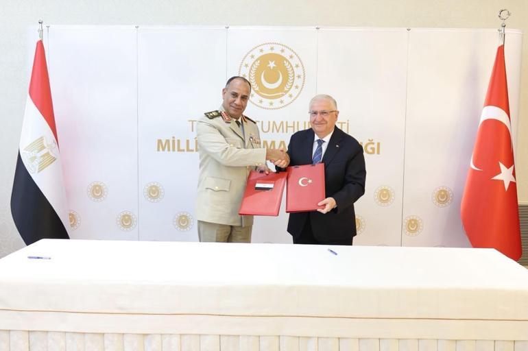 Bakan Güler, Mısırlı mevkidaşı Zaher ile görüştü
