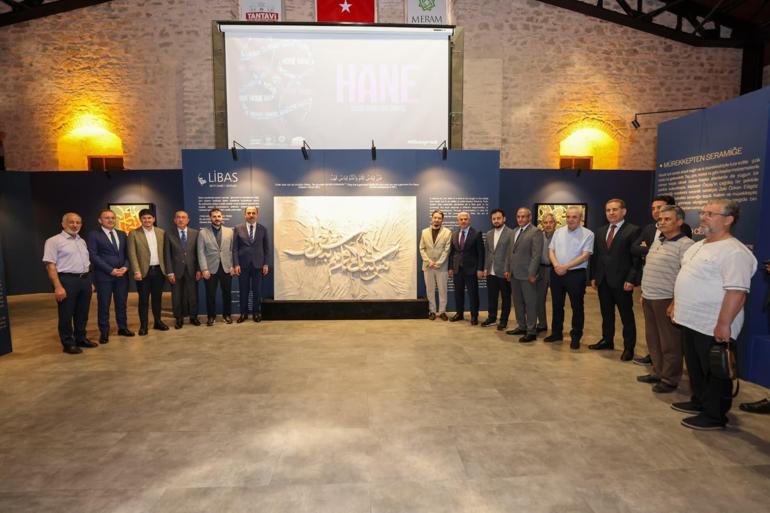 ‘Hâne’ temalı İslam Sanatları Sergisi Konya’da sanatseverlerle buluştu