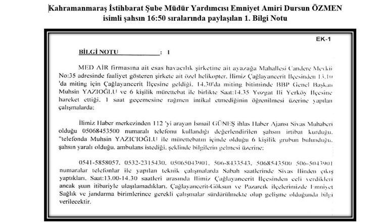 Yazıcıoğlu soruşturmasında 25 gözaltı