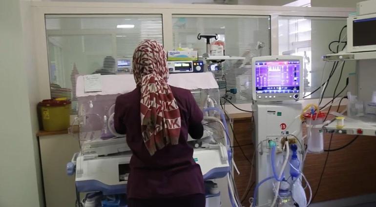 Şanlıurfada hastanede hemşire kılığında bebek kaçırma girişimi; 1 gözaltı